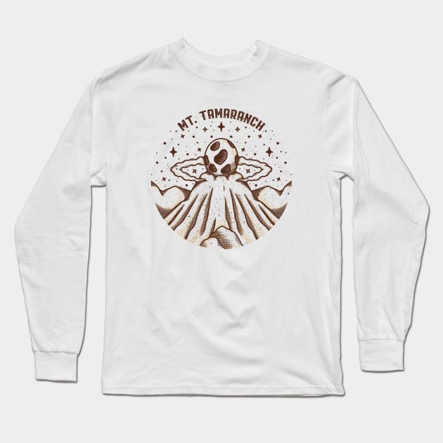 Mt. Tamaranch Long Sleeve T-Shirt by Alundrart